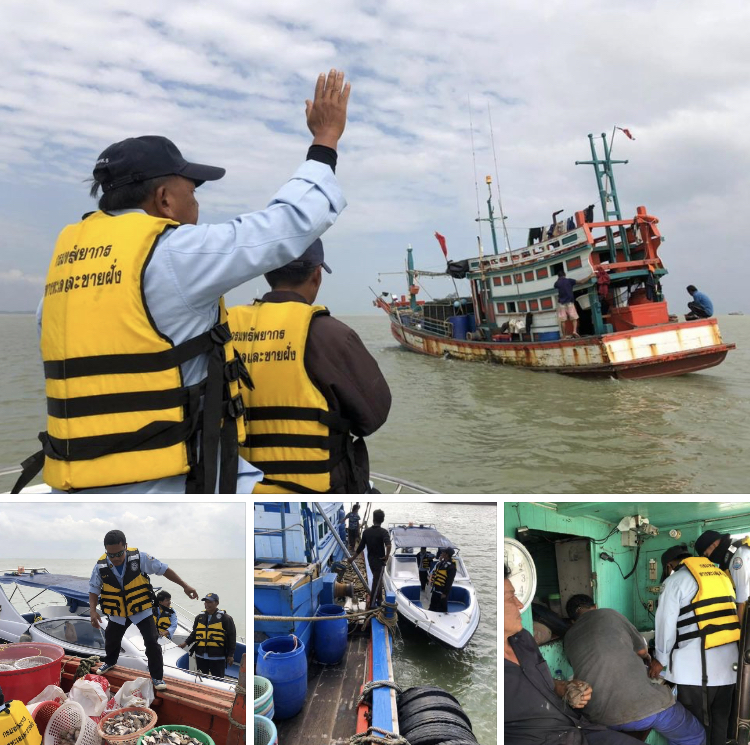 ตรวจเรือประมงทะเลสงขลา เอกสารครบตามระเบียบ IUU