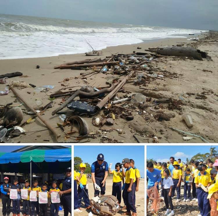 ชุมชนรวมพลัง จัดการขยะชายทะเลบ้านหาดสมบูรณ์