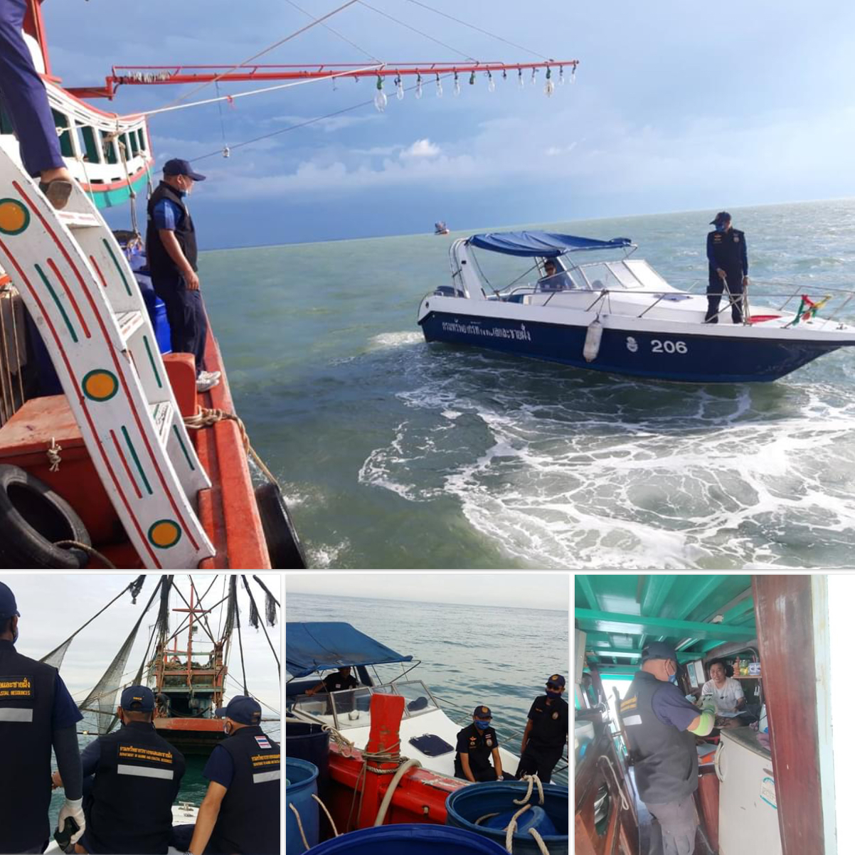 ตรวจเรือประมงปัตตานี เอกสารครบตามระเบียบ IUU