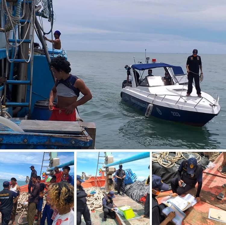 ตรวจเรือประมงปัตตานี เอกสารครบตามระเบียบ IUU