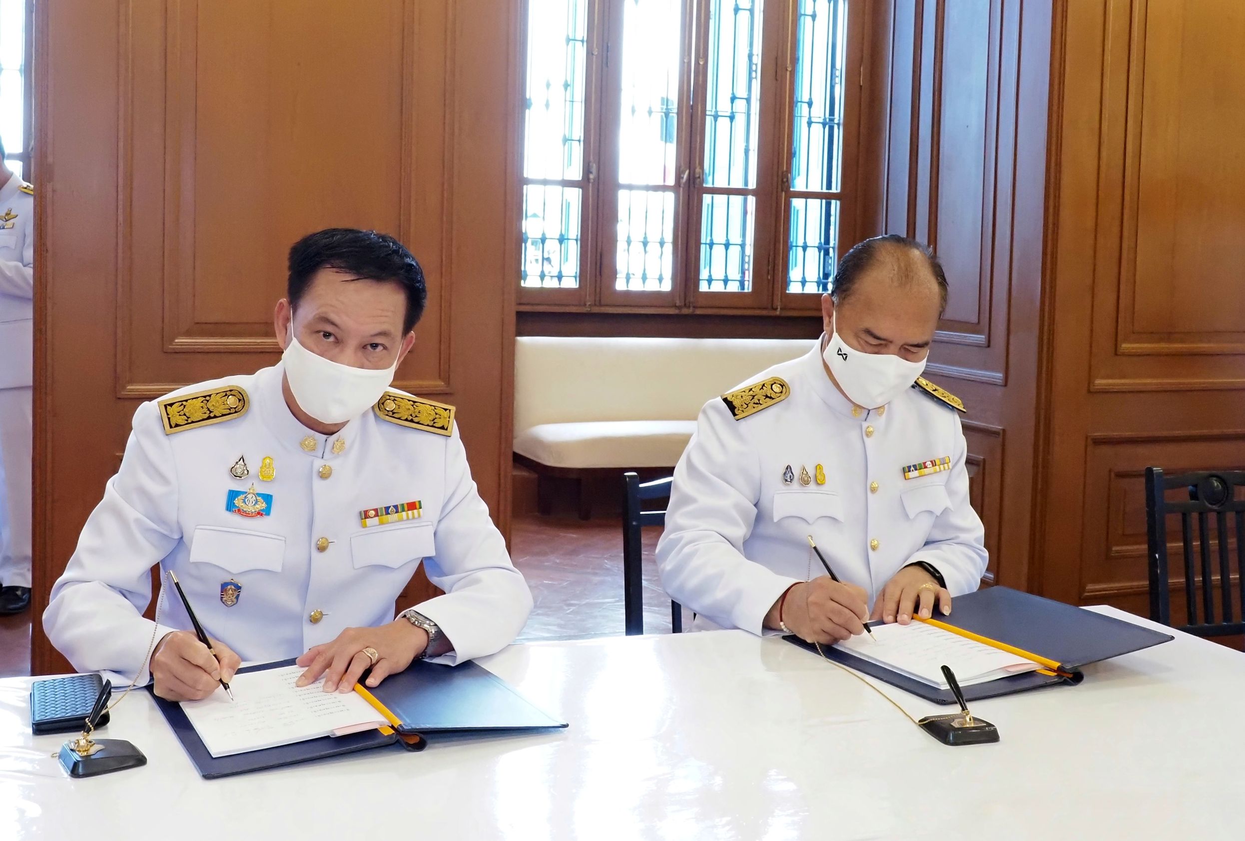 อทช. ร่วมคณะผู้บริหาร ทส. ถวายพระพรชัยมงคล แด่สมเด็จพระนางเจ้าสิริกิติ์ พระบรมราชินีนาถ พระบรมราชชนนีพันปีหลวง