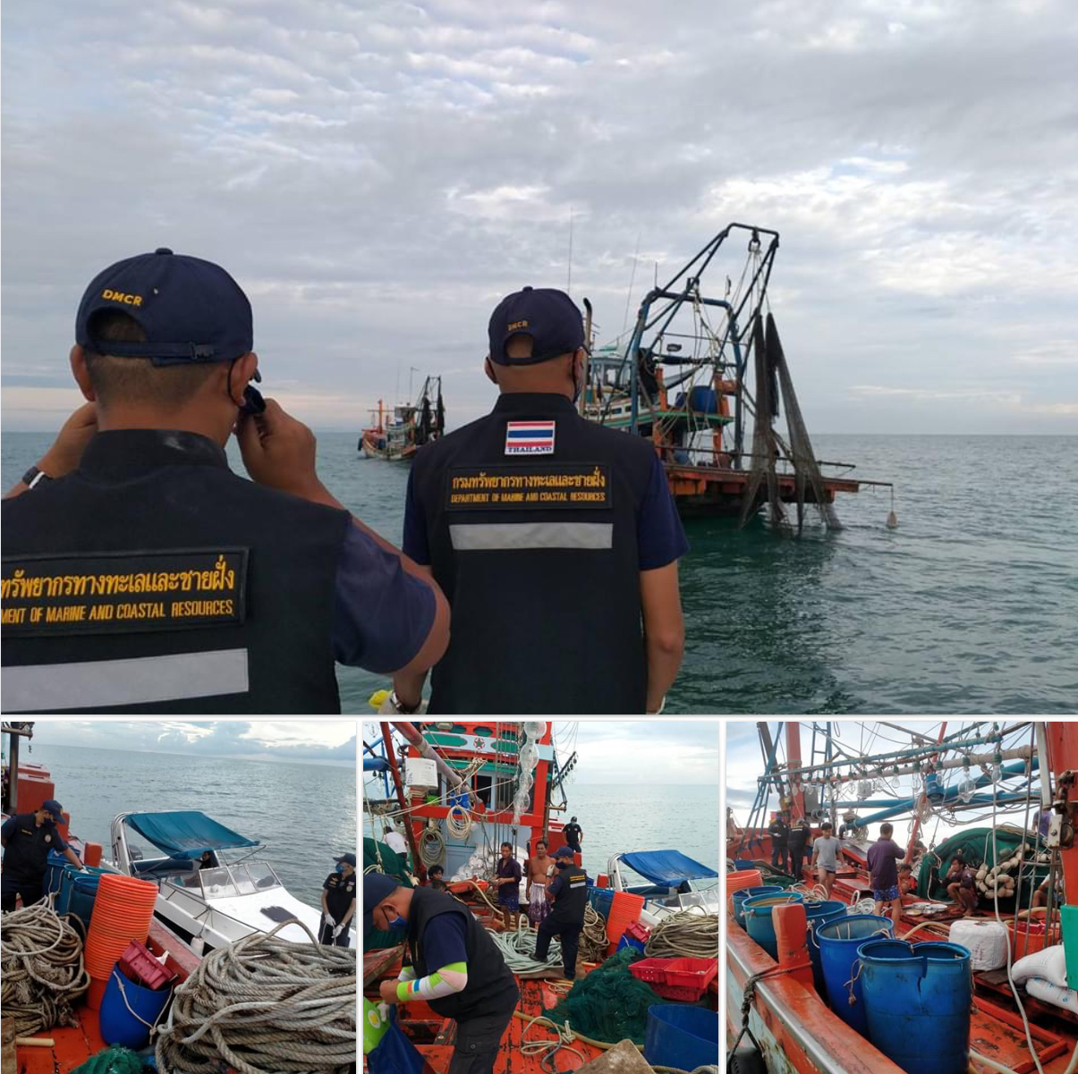 ตรวจเรือประมงปัตตานี เอกสารครบตามระเบียบ IUU