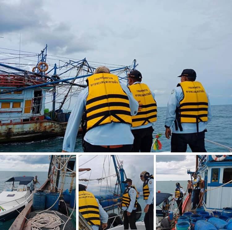 ตรวจเรือประมงสงขลา เอกสารครบตามระเบียบ IUU