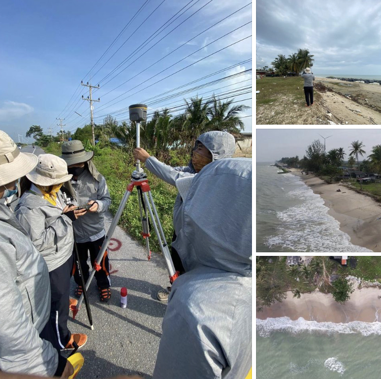 สำรวจชายฝั่งทะเลบ้านหน้าสตน นครศรีธรรมราช