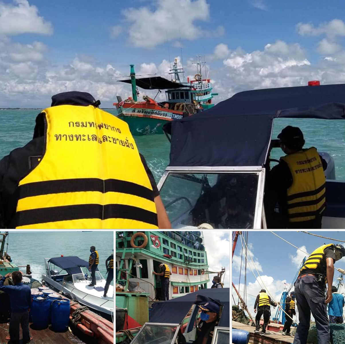 ตรวจเรือประมงสงขลา เอกสารครบตามระเบียบ IUU