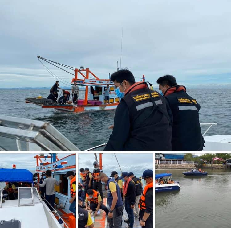 ตรวจเรือประมงเพชรบุรี เอกสารครบตามระเบียบ IUU