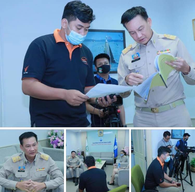 อธิบดี ทช. ให้สัมภาษณ์ประเด็นโครงการก่อสร้างอู่ต่อเรือ ภูเก็ต