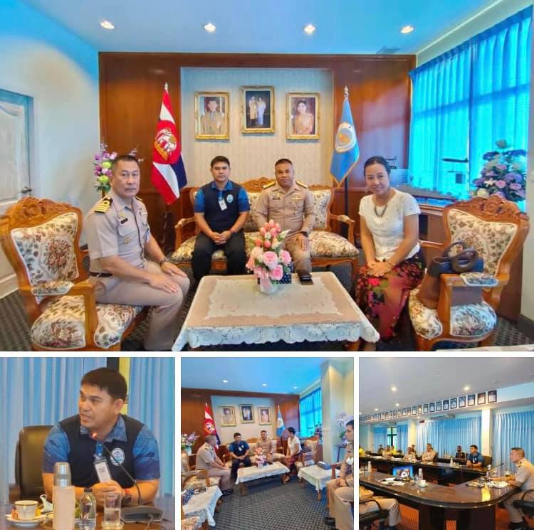 ประชุมการอนุบาลเต่าทะเล ร่วมกับฐานทัพเรือสงขลา