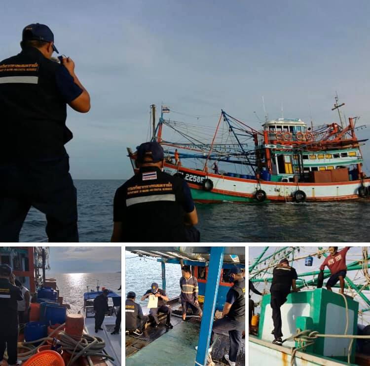 ตรวจเรือประมงปัตตานี เอกสารครบตามระเบียบ IUU
