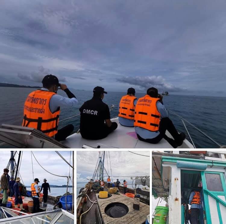 ตรวจเรือประมงระนอง เอกสารครบตามระเบียบ IUU