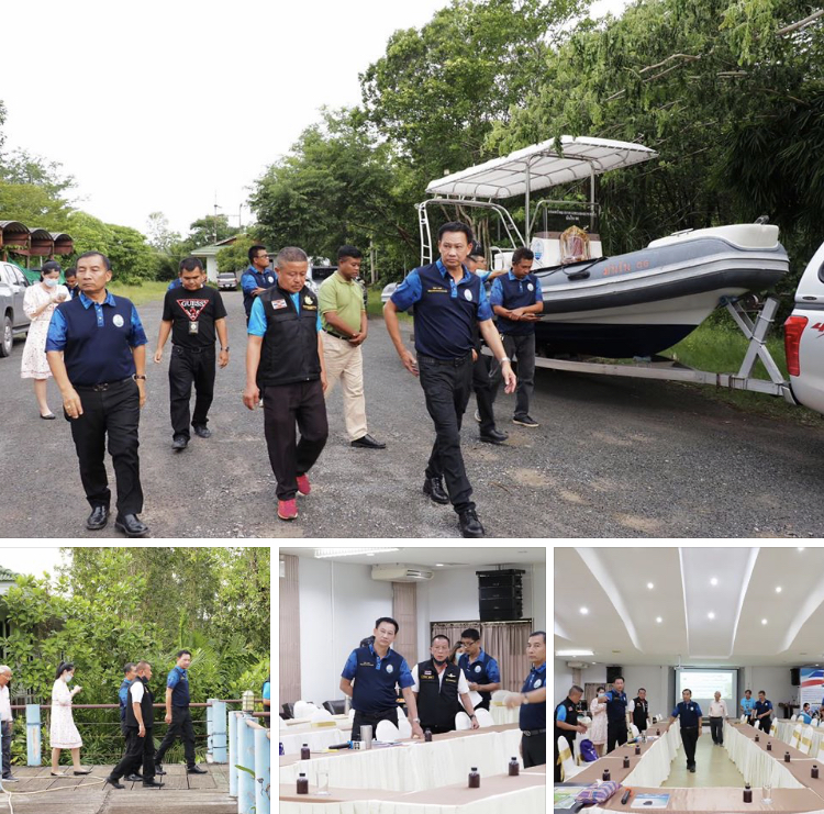 อธิบดี​ ทช.​ ลงพื้นที่เตรียมความพร้อมวังกระแจะ ตราด