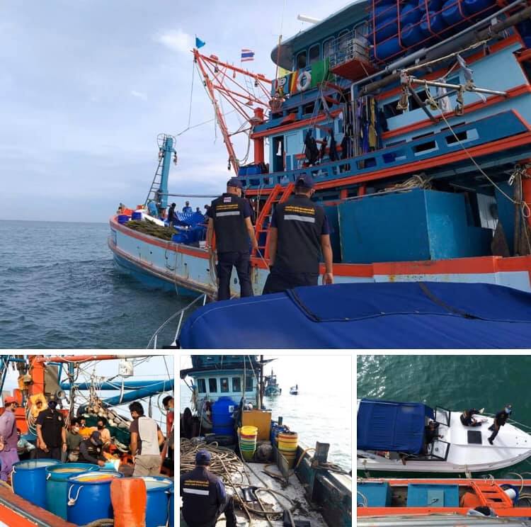 ตรวจเรือประมงปัตตานี เอกสารครบตามระเบียบ IUU