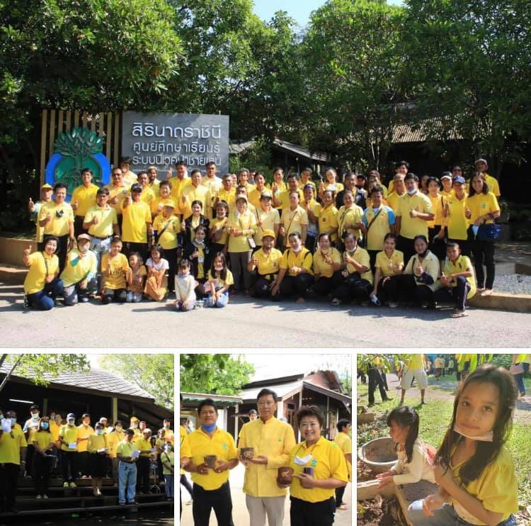 ร่วมน้อมรำลึกต้นไม้ทรงปลูก พ่อหลวง ร.๙ ประจวบคีรีขันธ์