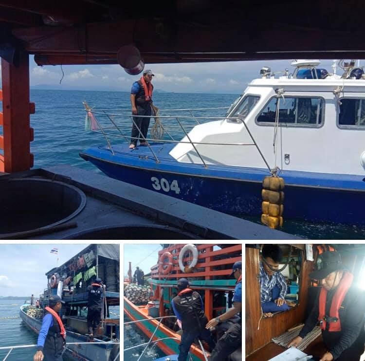 ตรวจเรือประมงพังงา/ภูเก็ต เอกสารครบตามระเบียบ IUU