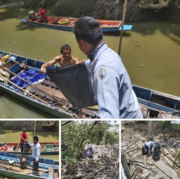 ติดตามสถานการณ์ขยะทะเลวัดขุนสมุทรจีน สมุทรปราการ