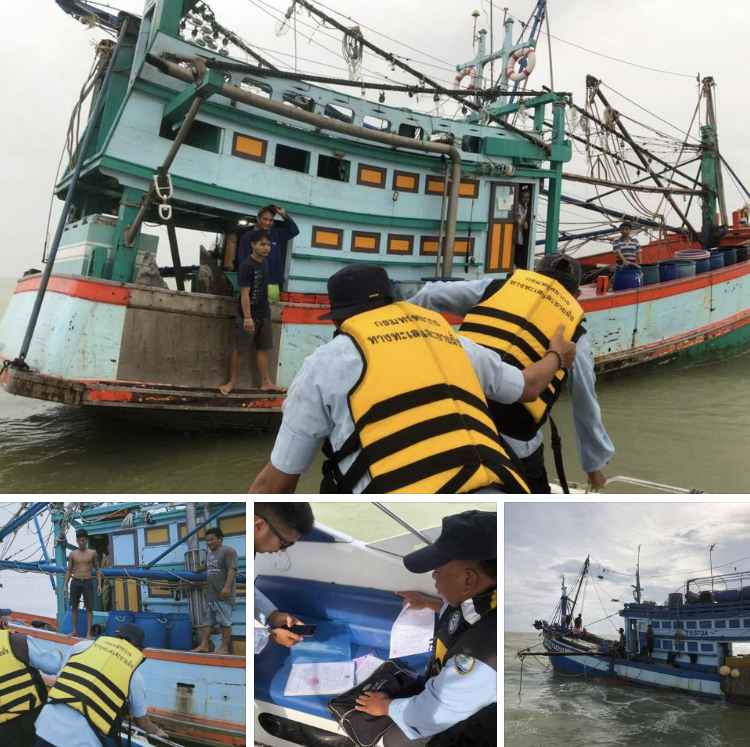 ตรวจเรือประมงทะเลสงขลา เอกสารครบตามระเบียบ IUU