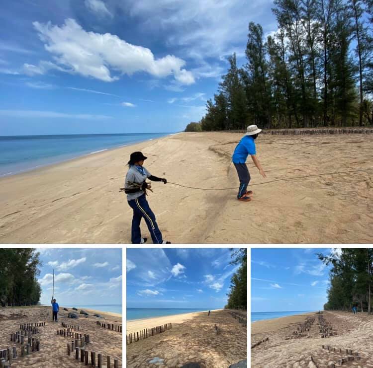 ติดตามการกัดเซาะชายฝั่งหาดท้ายเหมือง พังงา