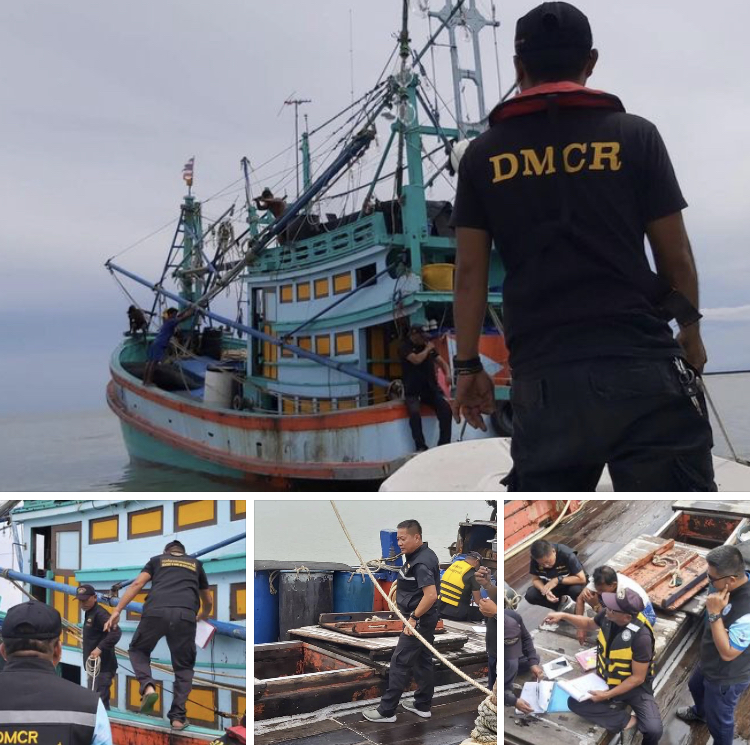 ตรวจเรือประมงทะเลสงขลา เอกสารครบตามระเบียบ IUU
