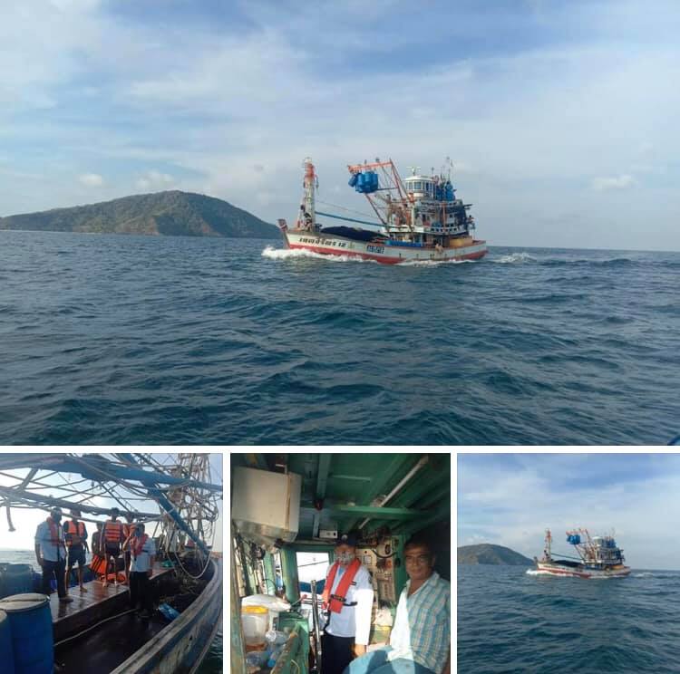 ตรวจเรือประมงภูเก็ต/พังงา เอกสารครบตามระเบียบ IUU
