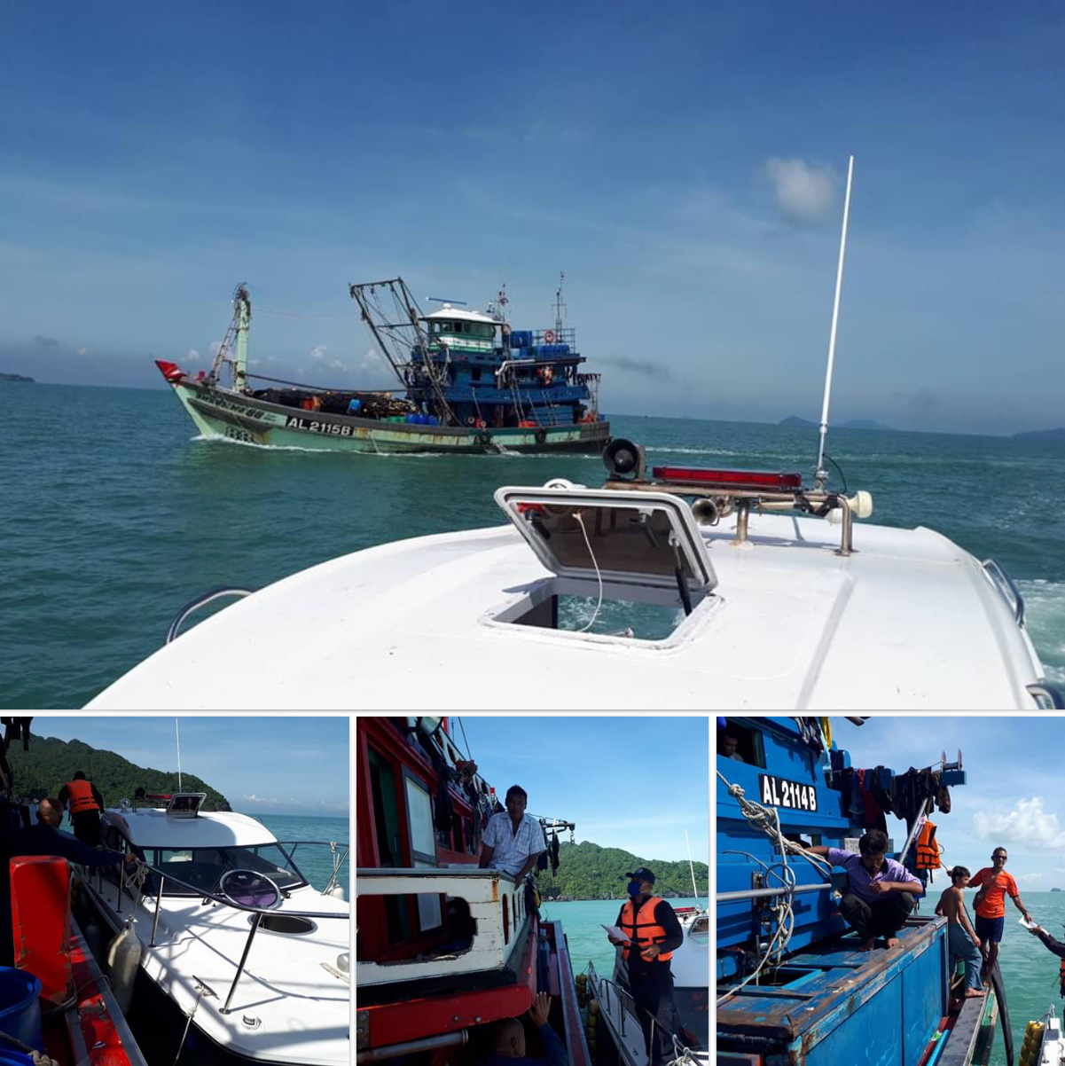 ตรวจเรือประมงสตูล เอกสารครบตามระเบียบ IUU