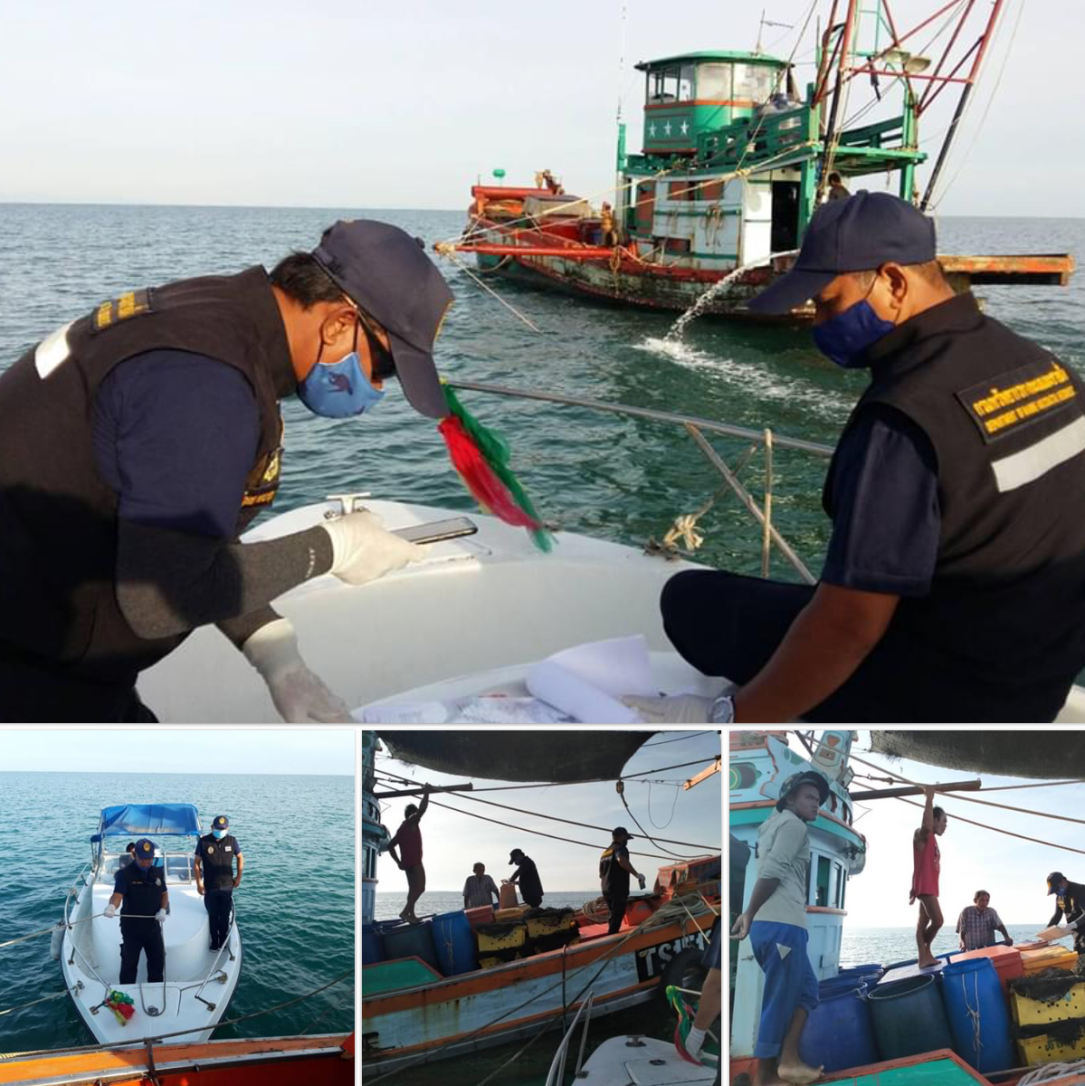 ตรวจเรือประมงปัตตานี เอกสารครบตามระเบียบ IUU