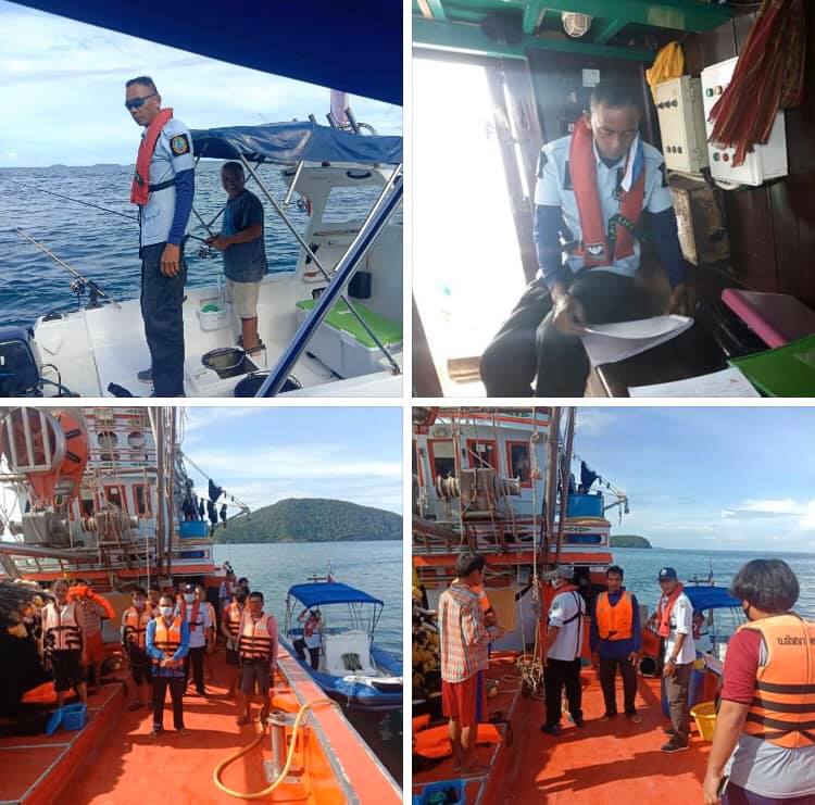 ตรวจเรือประมงภูเก็ต เอกสารครบตามระเบียบ IUU