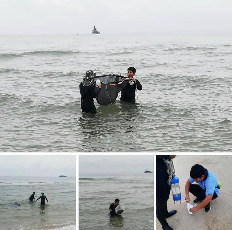 น้ำทะเลหน้าค่ายมหาสุรสิงหนาท ระยอง อยู่ในเกณฑ์มาตรฐาน