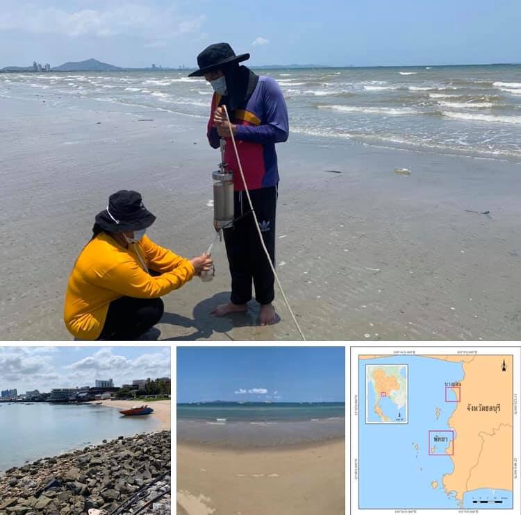 ติดตามคุณภาพน้ำทะเลหาดพัทยา/บางแสน ชลบุรี