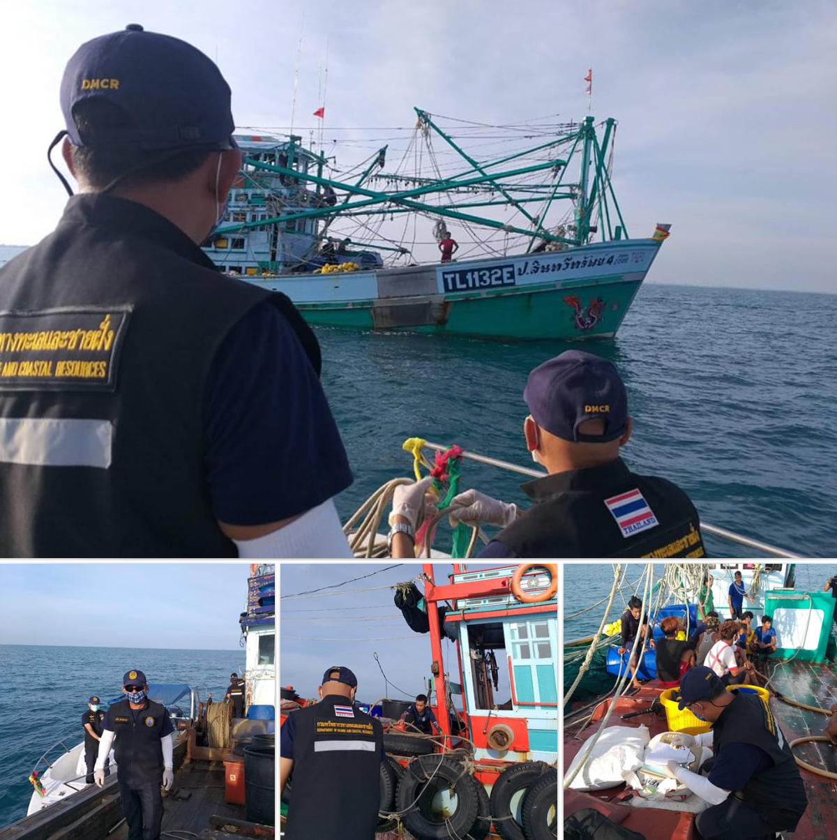 ตรวจเรือประมงปัตตานี เอกสารครบตามระเบียบ IUU