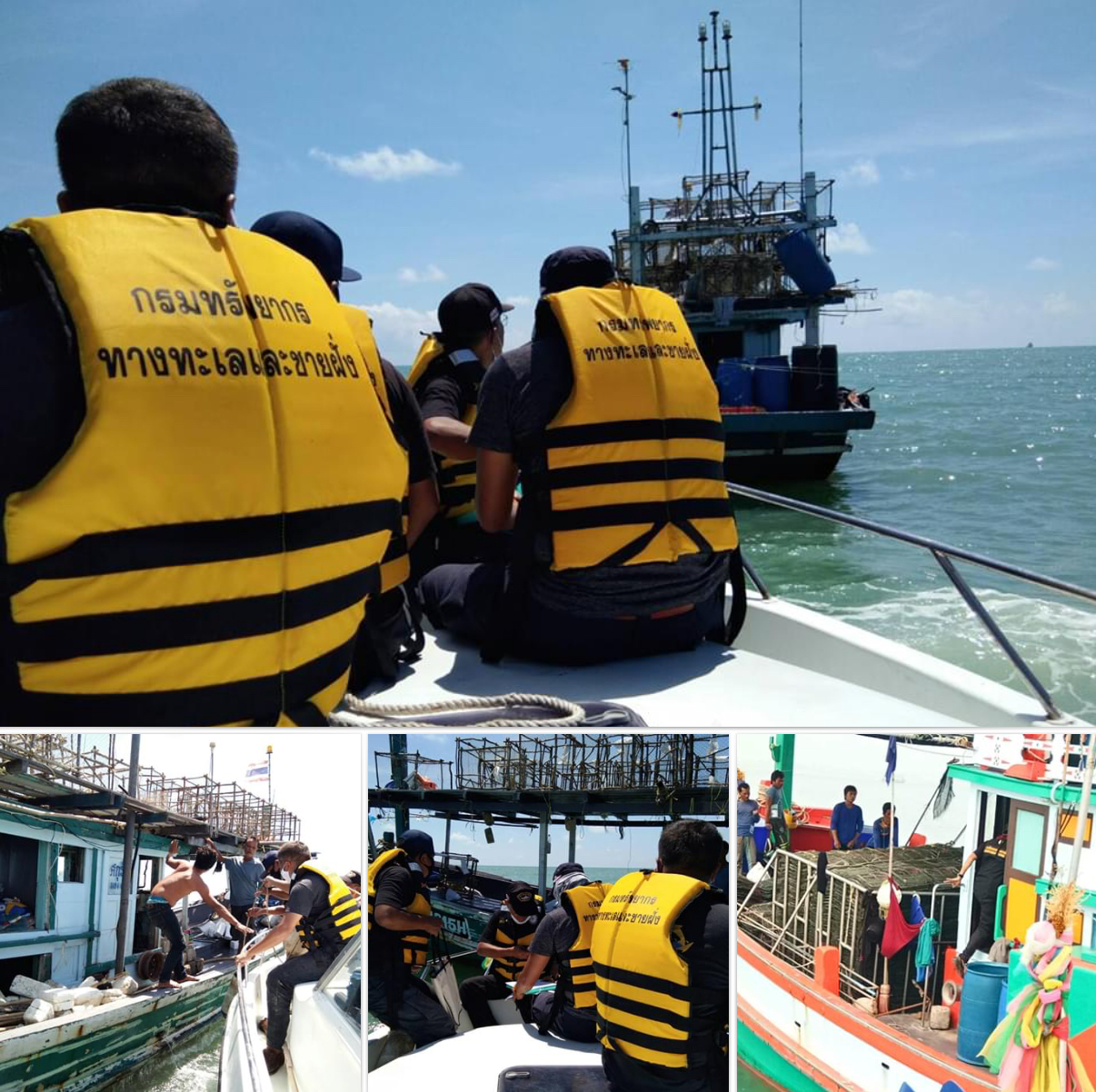 ตรวจเรือประมงสงขลา เอกสารครบตามระเบียบ IUU
