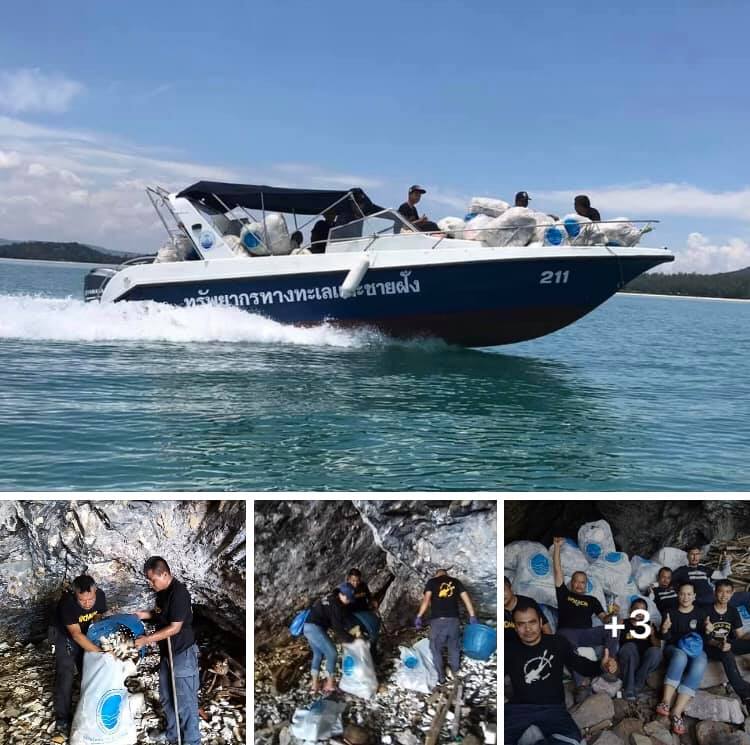 เร่งเก็บขยะออกจากเกาะหนู ฟื้นฟูแหล่งทรัพยากรสงขลา