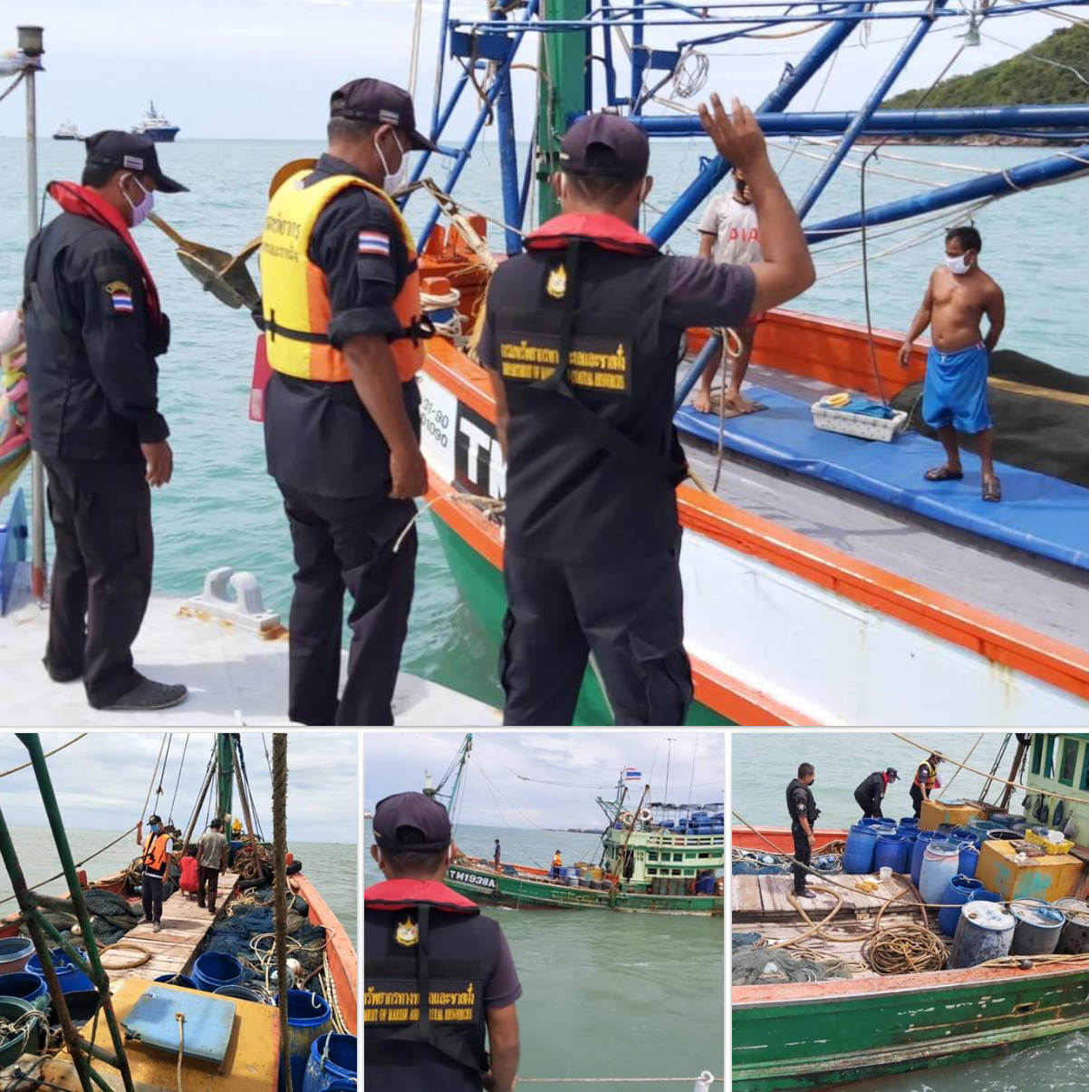 ตรวจเรือประมงสงขลา เอกสารครบตามระเบียบ IUU