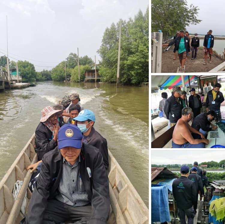 ลุยสู้โควิด สำรวจพื้นที่ป่าชายเลนสมุทรปราการต่อเนื่อง