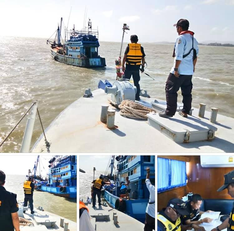 ตรวจเรือประสงขลา เอกสารครบตามระเบียบ IUU