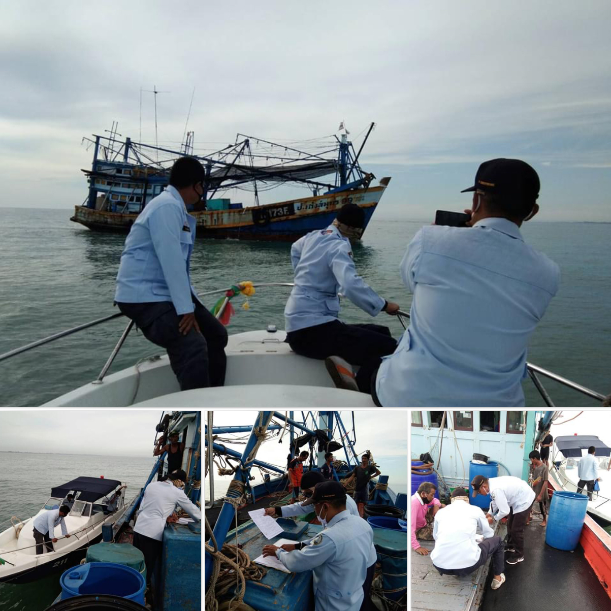 ตรวจเรือประมงสงขลา เอกสารครบตามระเบียบ IUU