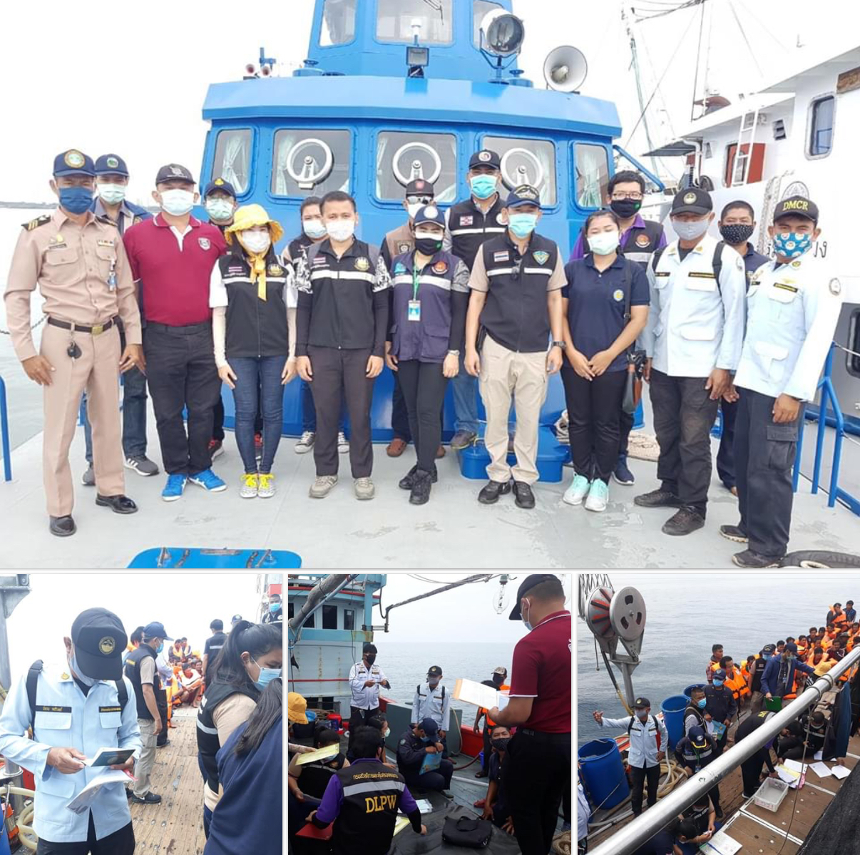 ตรวจเรือประมงระยอง เอกสารครบตามระเบียบ IUU