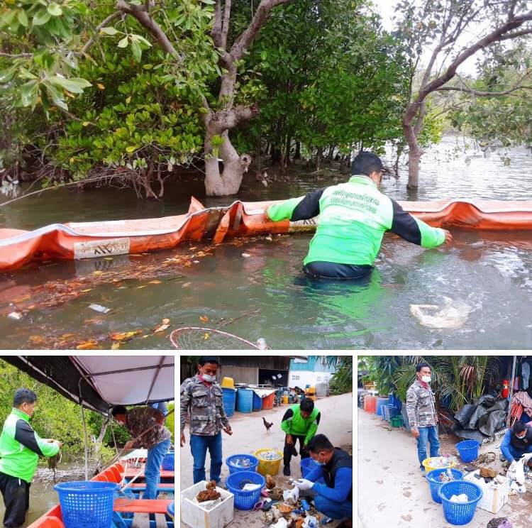 อาสาเก็บขยะคลองปราณบุรี ประจวบคีรีขันธ์