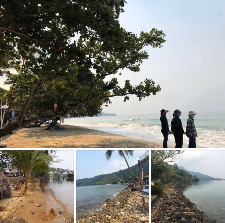 สำรวจแนวชายฝั่งเกาะช้าง ถูกกัดเซาะเล็กน้อย