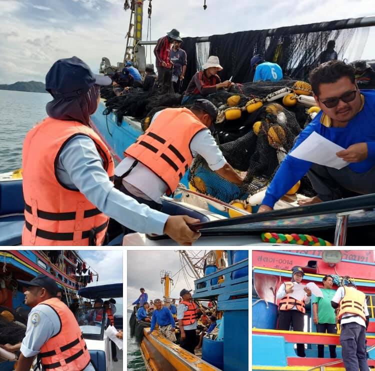 ตรวจเรือประมงเมืองสตูล เอกสารครบตามระเบียบ IUU
