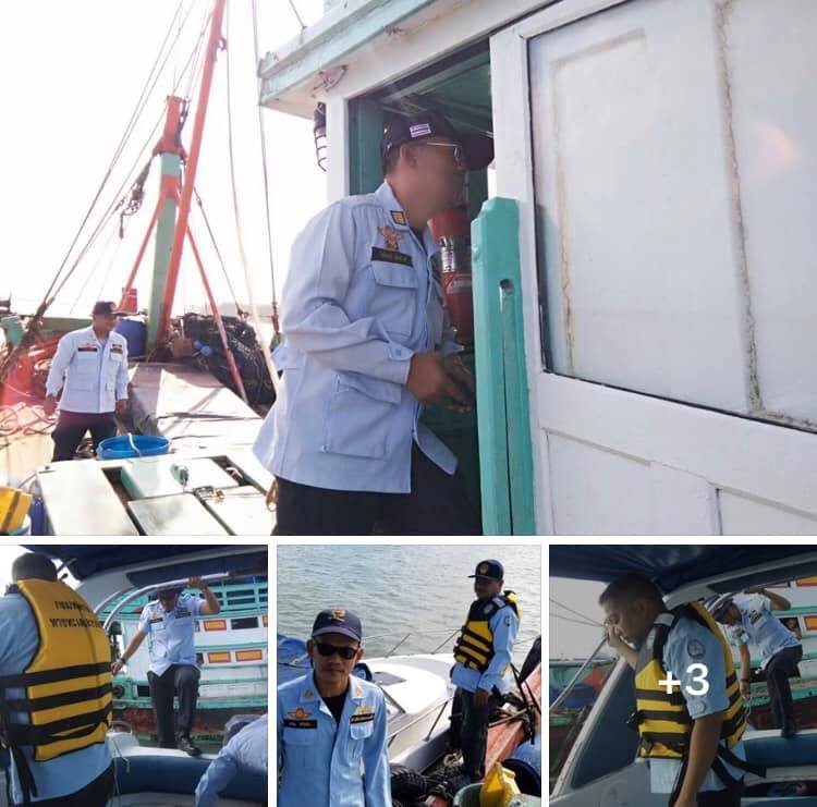 ตรวจเรือประสงขลา เอกสารครบตามระเบียบ IUU