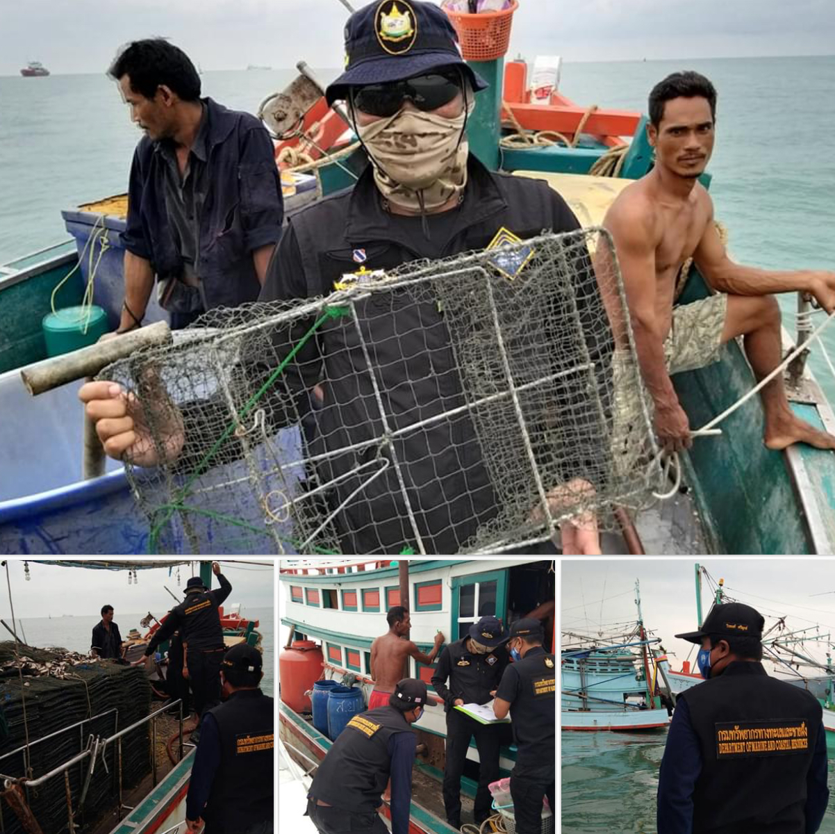 ตรวจเรือประมงสงขลา เอกสารครบตามระเบียบ IUU