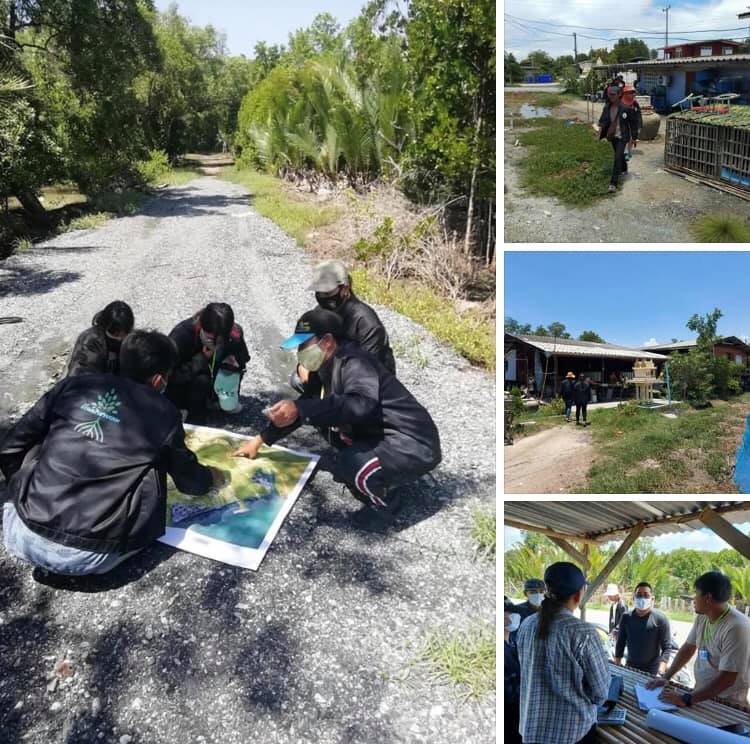 ลุยสำรวจพื้นที่ป่าชายเลนเมืองแปดริ้ว สู้ภัยโควิด