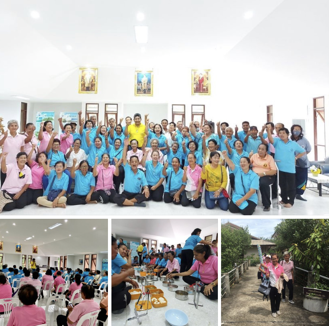 นำคณะนักเรียนสูงอายุเรียนรู้ระบบนิเวศป่าชายเลนปากนคร