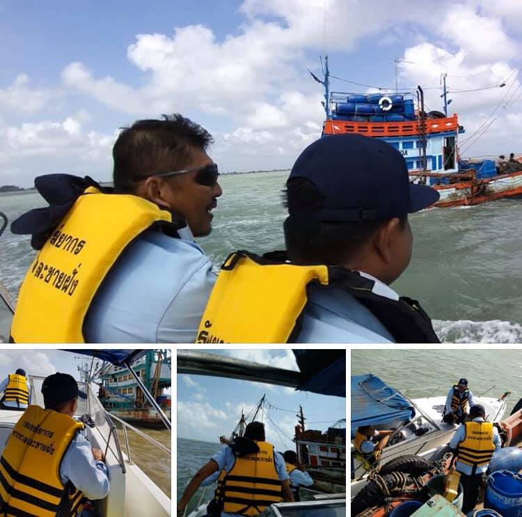 ตรวจเรือประสงขลา เอกสารครบตามระเบียบ IUU