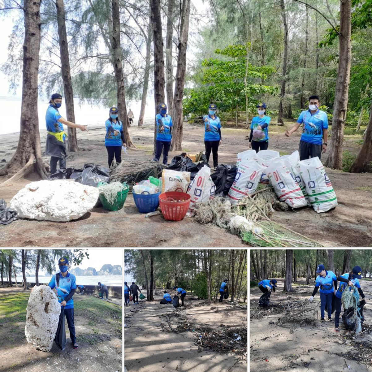 รักษ์หาดคลองสน ทช. จัด Big Cleaning Day