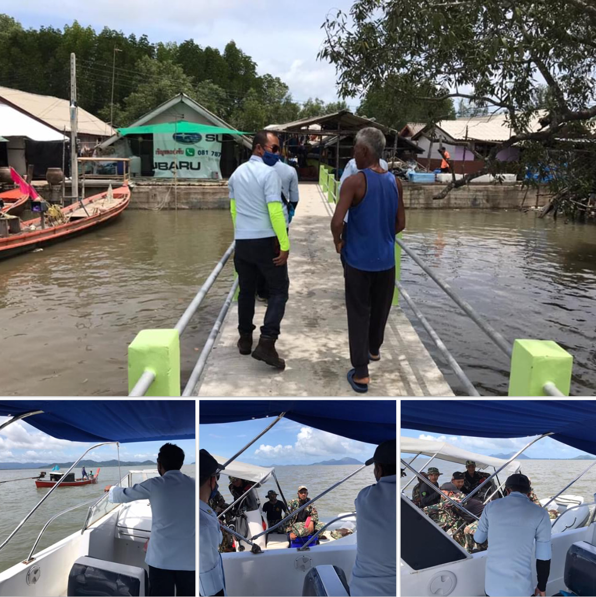 พบปะชุมชนชายฝั่งบ้านหาดทรายดำ รับฟังปัญหาด้านต่างๆ
