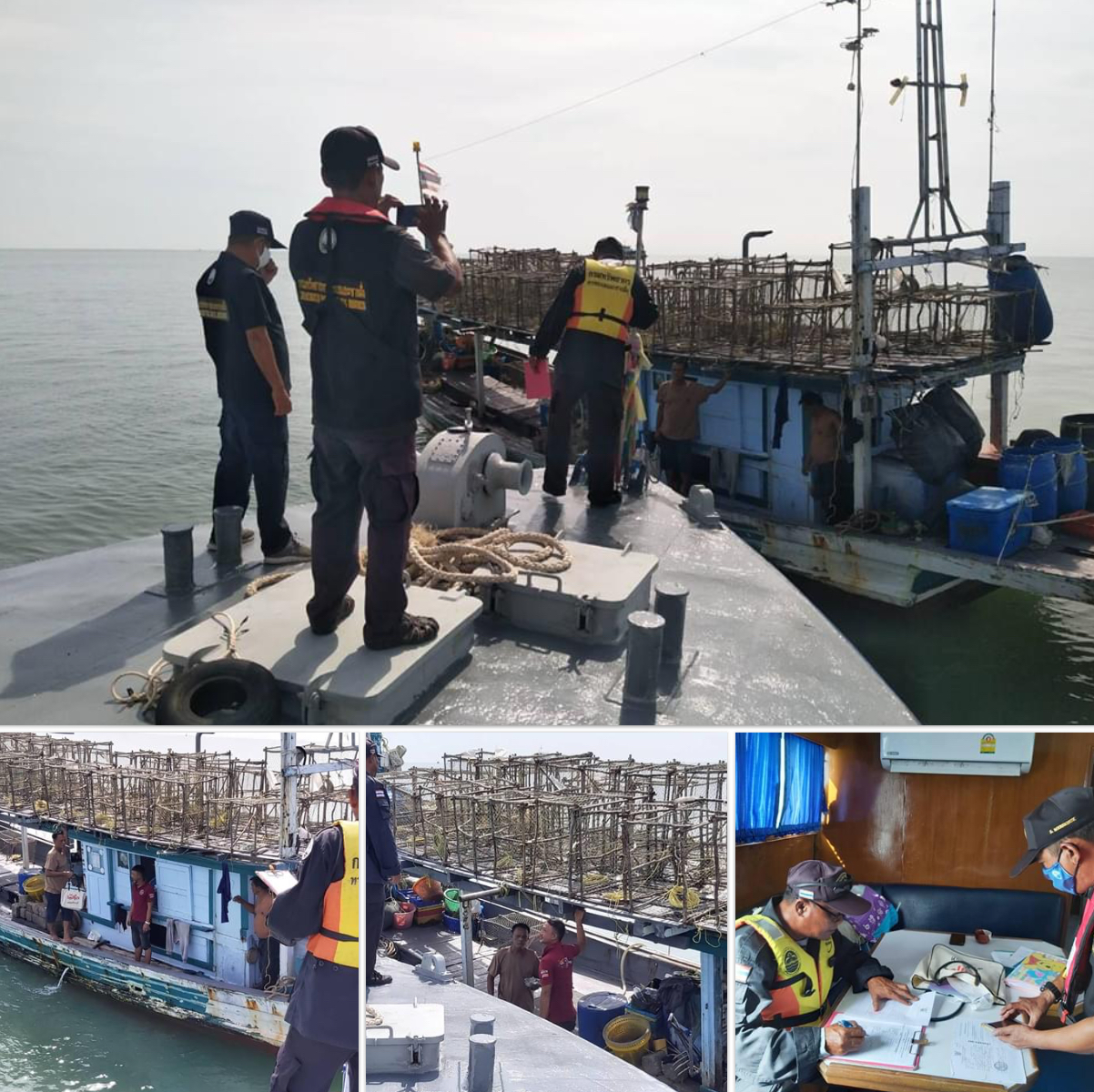 ตรวจเรือประมงสงขลา เอกสารครบตามระเบียบ IUU