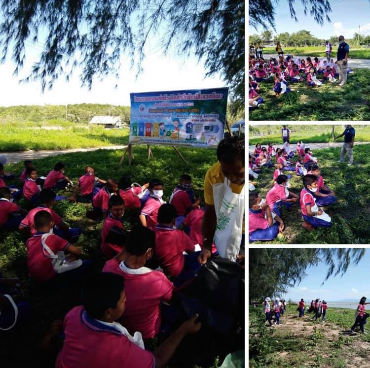 เก็บขยะชาดหาดบ้านท่าชะมวง สตูล