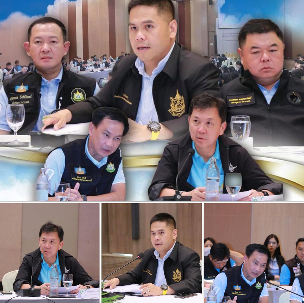 รมว.ทส.​ เปิดประชุมผู้บริหาร​ ทส. มอบนโยบายปี​ ๒๕๖๔