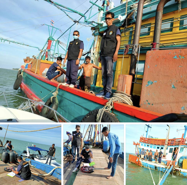 ตรวจเรือประมงทะเลปัตตานี เอกสารครบตามระเบียบ IUU